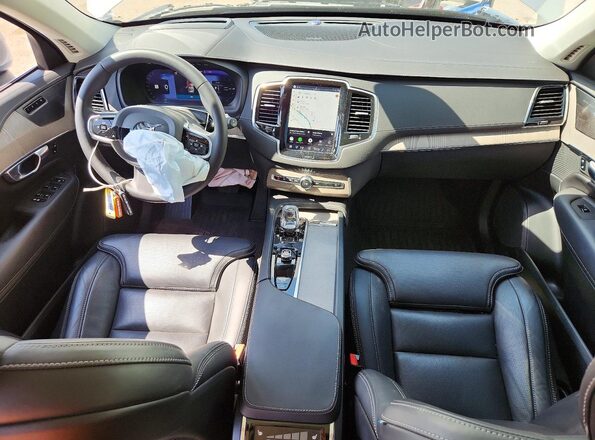 YV4H60LF5R1147047 2024 VOLVO XC90 Silver Widok deski rozdzielczej