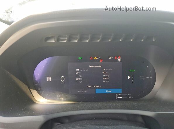 YV4H60PE3S1303836 2025 VOLVO XC90 Серый Вид щитка приборов