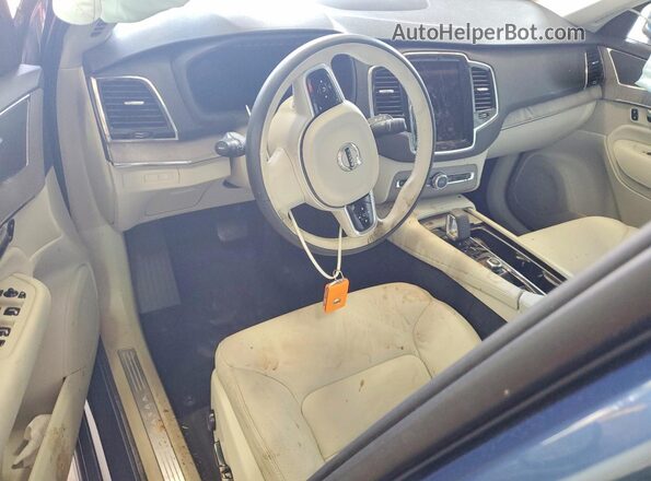 YV4H60PE5S1293875 2025 VOLVO XC90 Blue Առջևի վահանակի տեսք