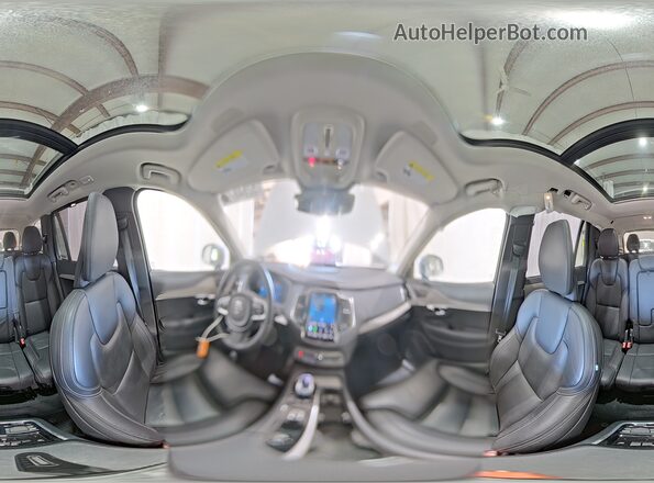 YV4H60PF6S1317190 2025 VOLVO XC90 Gray Vista interior de 360 grados