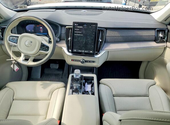 YV4H60PFXT1478739 2026 VOLVO XC90 White Widok deski rozdzielczej