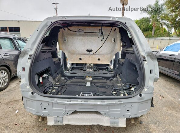 YV4H60PJ3S1296884 2025 VOLVO XC90 Gray Հետևի տեսք