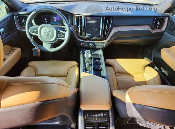 YV4L12DA4P1211356 2023 VOLVO XC60 Black Widok deski rozdzielczej