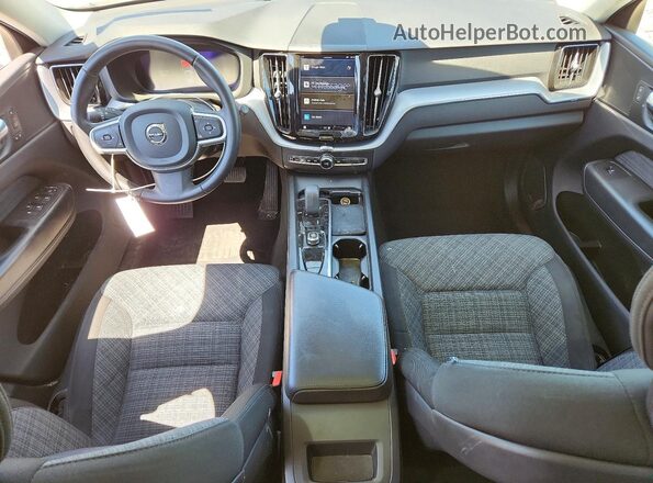 YV4L12DK2N1972151 2022 VOLVO XC60 White Առջևի վահանակի տեսք