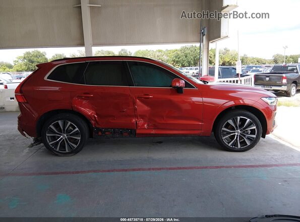 YV4L12DK4N1051291 2022 VOLVO XC60 Red უკანა სალონის ხედი
