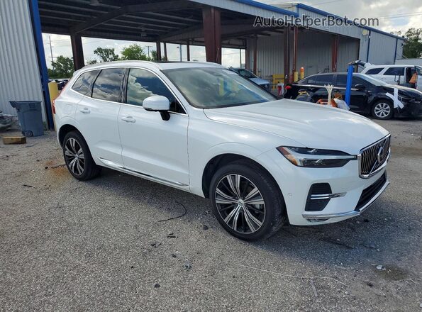 YV4L12DL5N1914835 2022 VOLVO XC60 White Передня права чверть
