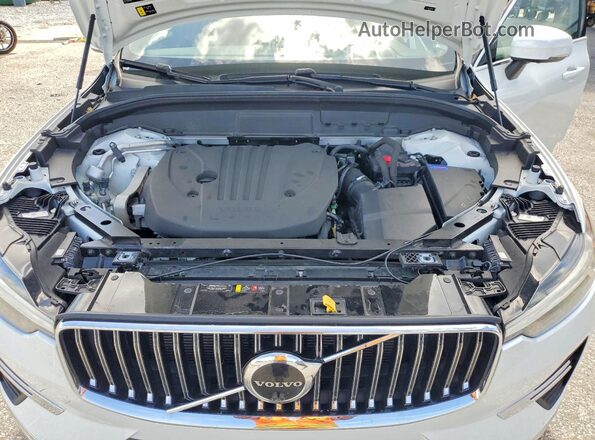 YV4L12DL5N1914835 2022 VOLVO XC60 White Вид підкапотного простору