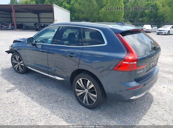 YV4L12DL8N1002474 2022 VOLVO XC60 Gray Задня ліва чверть
