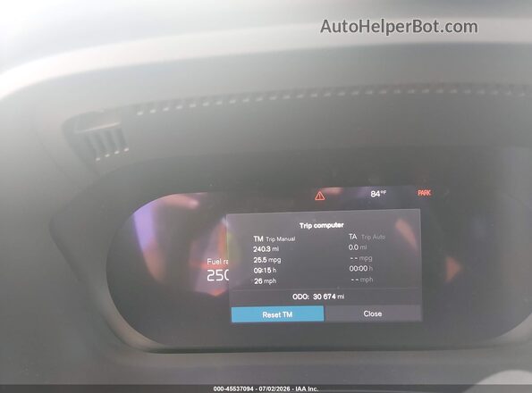 YV4L12DN1P1211849 2023 VOLVO XC60 White Հետևի նստատեղերի տեսք