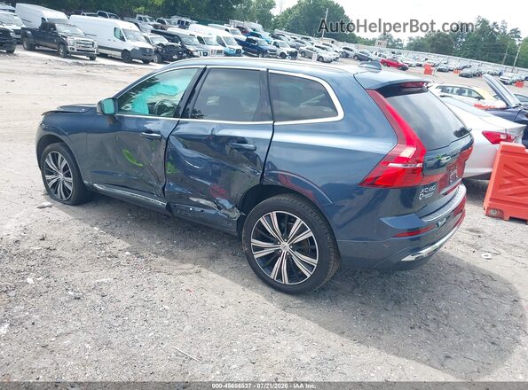 YV4L12DN5P1345666 2023 VOLVO XC60 Синий Задняя левая четверть