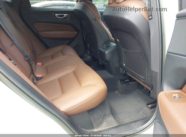 YV4L12DNXP1259558 2023 VOLVO XC60 White Widok naklejki z numerem VIN