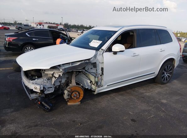 YV4L12PEXR1226994 2024 VOLVO XC90 White Przód lewy