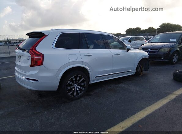 YV4L12PEXR1226994 2024 VOLVO XC90 White Tył prawy