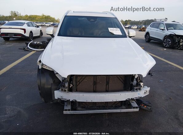 YV4L12PEXR1226994 2024 VOLVO XC90 White Widok wnętrza z tyłu
