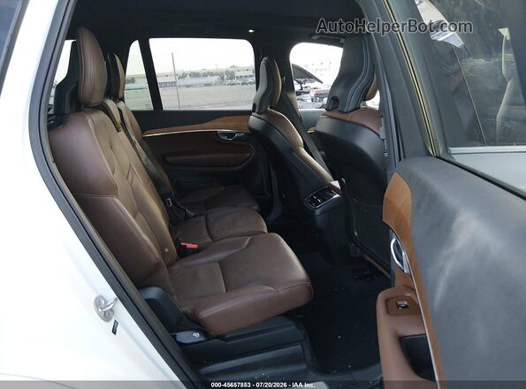 YV4L12PEXR1226994 2024 VOLVO XC90 White Widok naklejki z numerem VIN