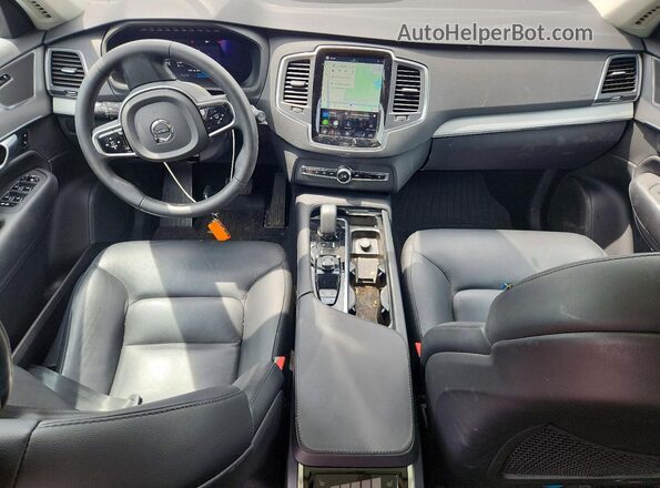 YV4L12PK6R1193563 2024 VOLVO XC90 Gray წინა პანელის ხედი