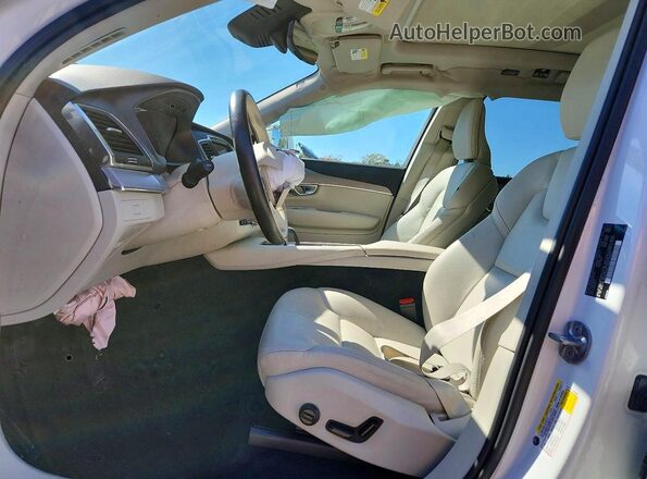 YV4L12PK7R1195449 2024 VOLVO XC90 Белый Вид салона спереди