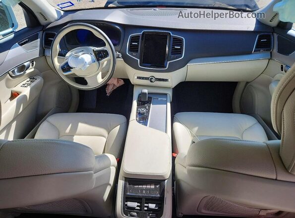 YV4L12PK7R1195449 2024 VOLVO XC90 Белый Вид панели приборов