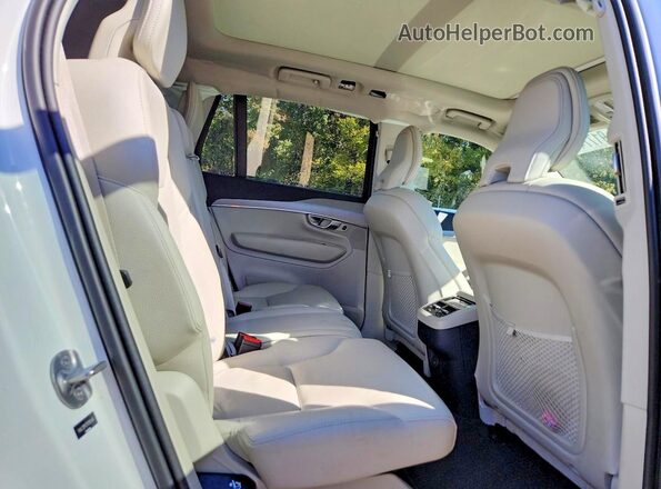 YV4L12PK7R1195449 2024 VOLVO XC90 Белый Вид задней части салона