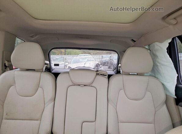 YV4L12PN6P1965227 2023 VOLVO XC90 White Rear seats view