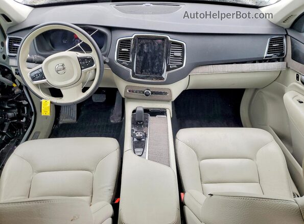 YV4L12PN6P1965227 2023 VOLVO XC90 White Dashboard view