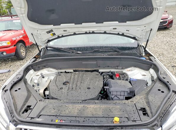 YV4L12PN6P1965227 2023 VOLVO XC90 White Engine compartment view