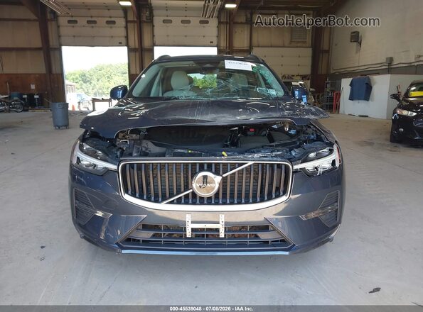 YV4L12RK3N1911934 2022 VOLVO XC60 Dark Blue Widok zestawu wskaźników