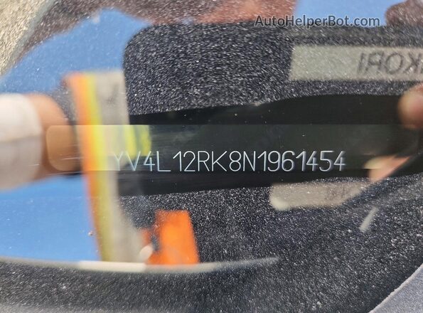 YV4L12RK8N1961454 2022 VOLVO XC60 Silver ძრავის განყოფილების ხედი