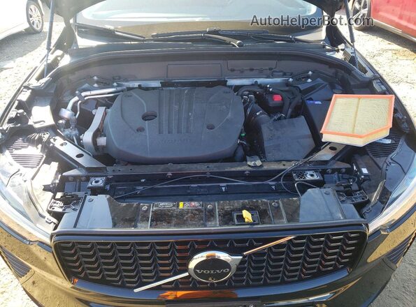 YV4L12RL7R1846276 2024 VOLVO XC60 Black ძრავის განყოფილების ხედი