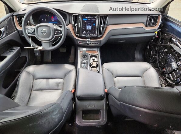 YV4L12RN3P1198014 2023 VOLVO XC60 Blue წინა პანელის ხედი