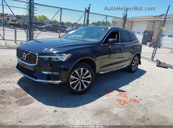 YV4L12RN9P1391123 2023 VOLVO XC60 Black Առջևի ձախ երեք քառորդ տեսարան