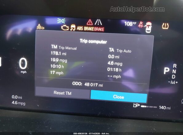 YV4L12RN9P1391123 2023 VOLVO XC60 Black Հետևի նստատեղերի տեսք