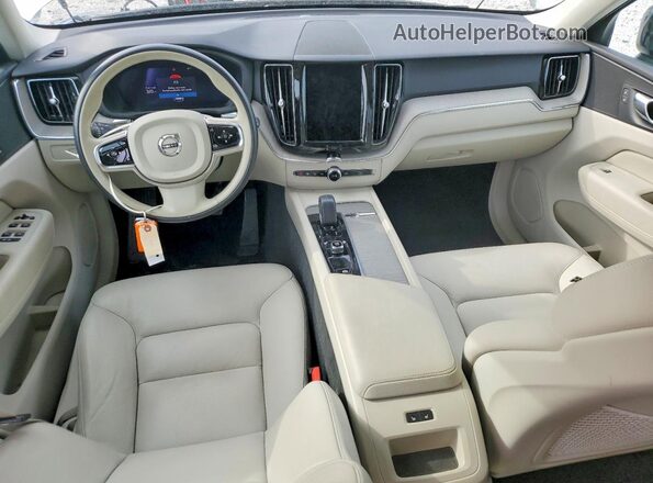 YV4L12RW1P1305375 2023 VOLVO XC60 White Вид панелі приладів