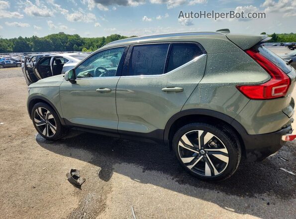 YV4L12UA4P2932576 2023 VOLVO XC40 Beige Trasero izquierdo