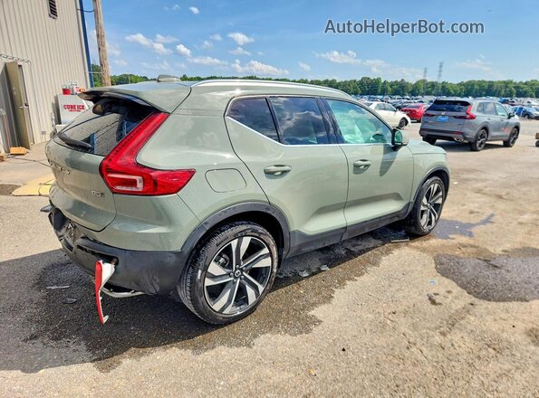 YV4L12UA4P2932576 2023 VOLVO XC40 Beige Trasero derecho