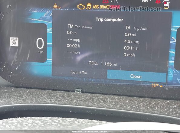 YV4L12UC2T2782463 2026 VOLVO XC40 Blue Հետևի նստատեղերի տեսք