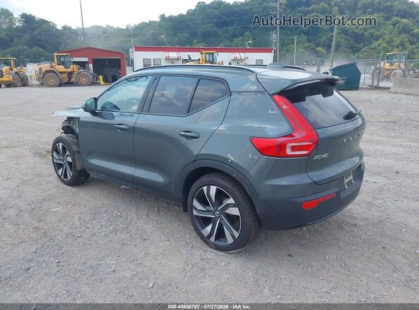 YV4L12UC4T2772243 2026 VOLVO XC40 Серый Задняя левая четверть
