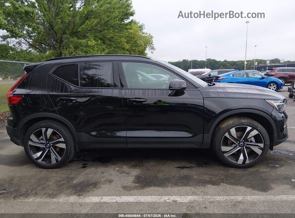 YV4L12UC8S2609044 2025 VOLVO XC40 Black უკანა სალონის ხედი