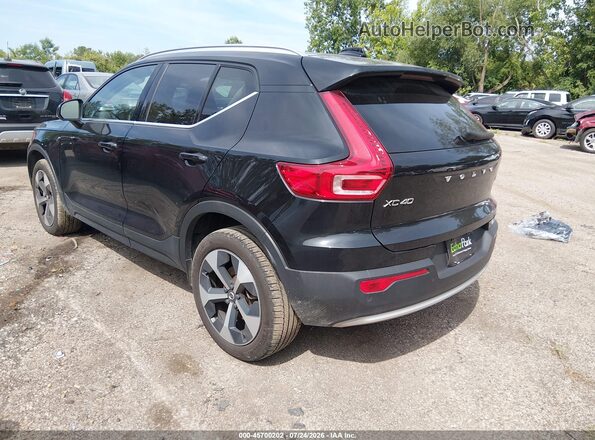 YV4L12UE0S2489841 2025 VOLVO XC40 Черный Задняя левая четверть