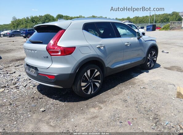 YV4L12UE2S2488612 2025 VOLVO XC40 Gray უკანა მარჯვენა