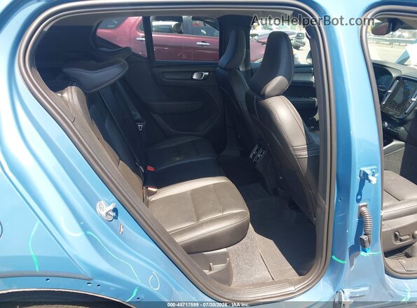 YV4L12UE7S2587541 2025 VOLVO XC40 Синий Вид наклейки с VIN-кодом
