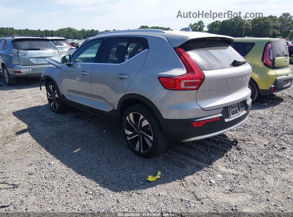 YV4L12UEXS2509884 2025 VOLVO XC40 Серый Задняя левая четверть