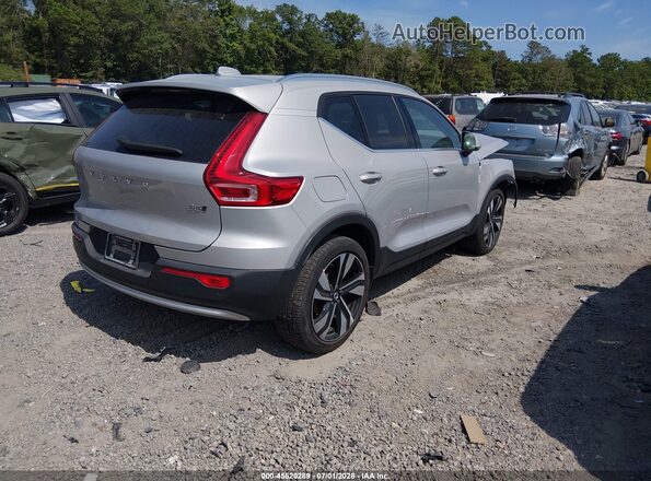 YV4L12UEXS2509884 2025 VOLVO XC40 Серый Задняя правая четверть