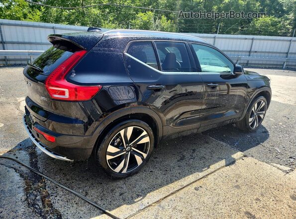 YV4L12UEXS2608883 2025 VOLVO XC40 Black Tył prawy