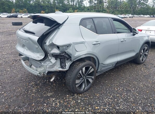 YV4L12UFXS2544336 2025 VOLVO XC40 Gray Rear right