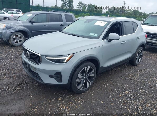 YV4L12UFXS2544336 2025 VOLVO XC40 Gray Front left