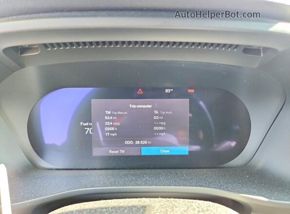YV4L12UK2R2287860 2024 VOLVO XC40 Gray Սարքավորումների վահանակի տեսք