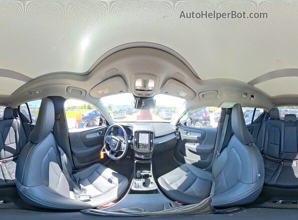 YV4L12UK9R2329019 2024 VOLVO XC40 Gray სალონის 360-გრადუსიანი ხედი