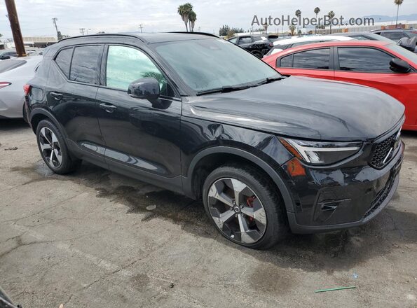 YV4L12UL0R2327653 2024 VOLVO XC40 Black Սալոնի 360 աստիճան տեսք