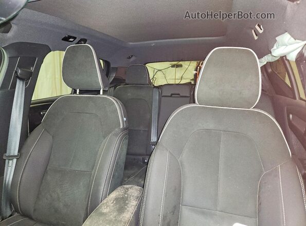 YV4L12UL2R2289486 2024 VOLVO XC40 Gray უკანა სავარძლების ხედი